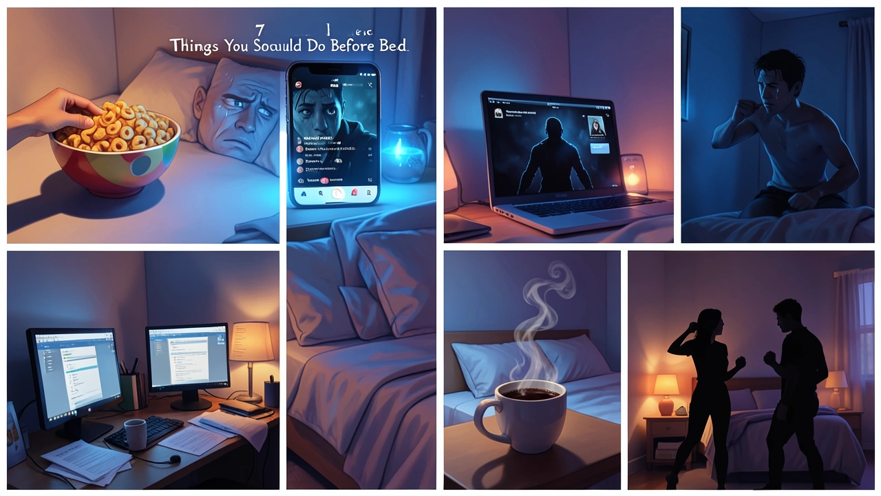 7 Things You Should Never Do Before Bed